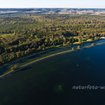 Luftbild Moosburger Isarstausee Foto W. Willner-9