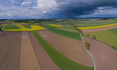 Voralpenlandschaft bei Gilching Naturfoto Willner 3