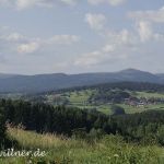 Blick auf Nationalpark Bayer. Wald von Süden