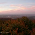 Zabelstein nördlicher Steigerwald Abendstimmung 6 Foto W. Willner