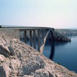 Brücke bei Sibenik Kroatien Foto W. Willner 485